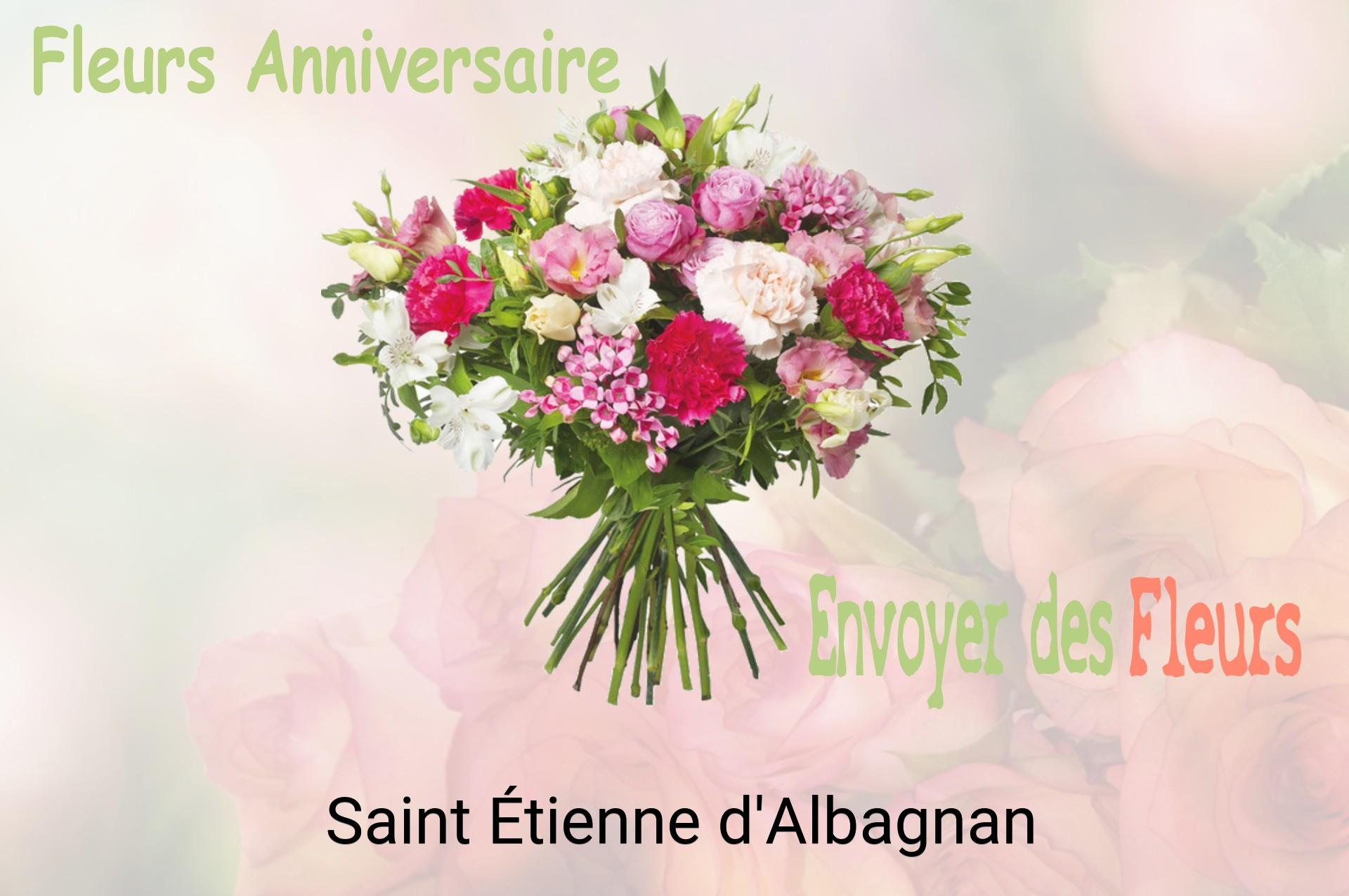 Bouquet de fleurs d’anniversaire livré à Saint-Étienne-d'Albagnan