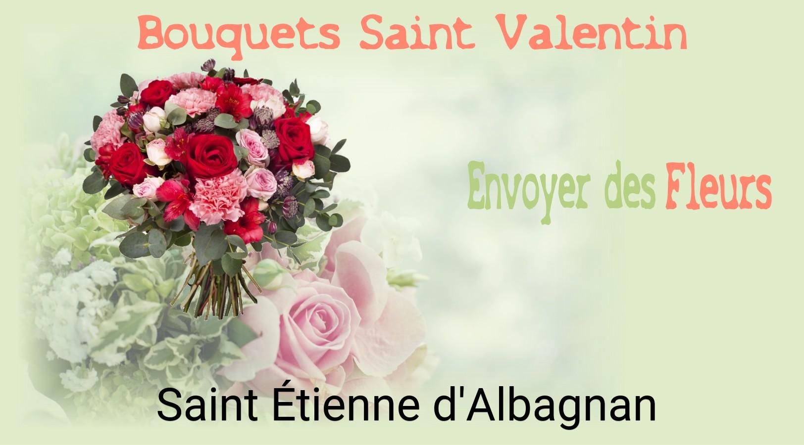 Roses de Saint-Valentin livrées à Saint-Étienne-d'Albagnan